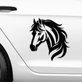 Pferdekopf Aufkleber Nr. 96 - Beispielansicht