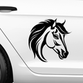 Pferdekopf Aufkleber Nr. 99 - Beispielansicht