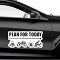 Plan for the day Aufkleber 1.5 - Beispielansicht