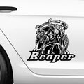 Reaper Logo Aufkleber - Beispielansicht