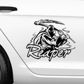 Reaper Schriftzug Aufkleber - Beispielansicht