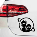 Rick and Morty Universum Aufkleber - Beispielansicht