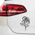 Rose Aufkleber - Beispielansicht