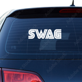 SWAG Schriftzug Nr.3 Aufkleber - Beispielansicht
