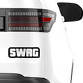 SWAG Schriftzug Nr.4 Aufkleber - Beispielansicht