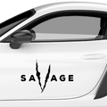 SaVage V Aufkleber - Beispielansicht
