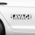 Savage Schriftzug Nr.10 Aufkleber - Beispielansicht