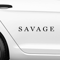Savage Schriftzug Nr.3 Aufkleber - Beispielansicht