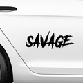 Savage Schriftzug Nr.6 Aufkleber - Beispielansicht