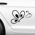 Schmetterling Art Aufkleber - Beispielansicht