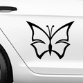 Schmetterling Linien Aufkleber - Beispielansicht
