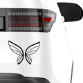 Schmetterling Muster Aufkleber 8 - Beispielansicht