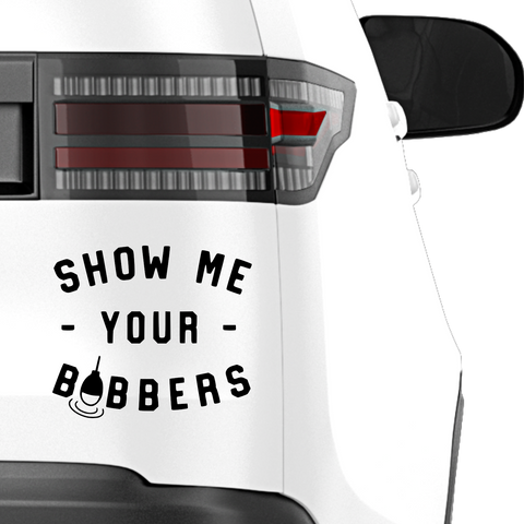 Show me your Boobers Aufkleber - Beispielansicht