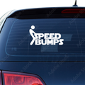 Speed Bumps Aufkleber - Beispielansicht
