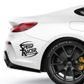 Speed Racer Aufkleber - Beispielansicht