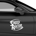 Speed Racer Aufkleber - Beispielansicht