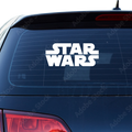 Star Wars Logo Aufkleber - Beispielansicht