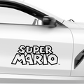 Super Mario Logo Aufkleber - Beispielansicht