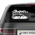Supra Car Aufkleber 3 - Beispielansicht