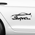 Supra Schriftzug Aufkleber Nr 3 - Beispielansicht