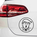 Trump Token Aufkleber - Beispielansicht