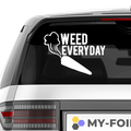 WeedEveryday Aufkleber - Beispielansicht