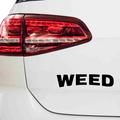 Weed Aufkleber - Beispielansicht