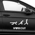 Workout Aufkleber - Beispielansicht