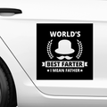 Worlds best farter i mean father Aufkleber Nr 1 - Beispielansicht