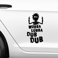 Wubba lubba dub dub Aufkleber Nr. 1 - Beispielansicht
