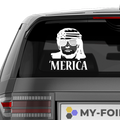 merica Trump Aufkleber - Beispielansicht