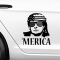 merica Trump Aufkleber - Beispielansicht