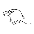 Adler Eagle Autoaufkleber