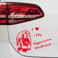 aufkleber-afganischer-windhund-ilovemy-rot