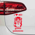 aufkleber-berner-sennenhund-ilove-rot