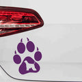 aufkleber-hundepfote-afganischer-windhund-violett