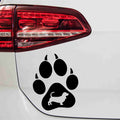 aufkleber-hundepfote-basset-hund-schwarz