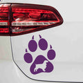 aufkleber-hundepfote-field-spaniel-violett