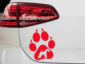 aufkleber-hundepfote-fox-terrier-rot