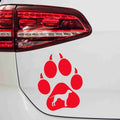 aufkleber-hundepfote-pointer-hunderasse-rot