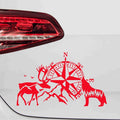 aufkleber-kompass-elch-wolf-rot