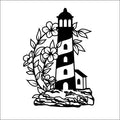 aufkleber-leuchtturm-mit-blumen