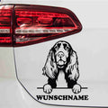 aufkleber-portrait-field-spaniel-schwarz