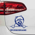 aufkleber-portrait-pomeranian-blau