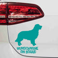 aufkleber-silhouette-golden-retriever-turkise