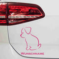 aufkleber-suesses-huendchen-mit-wunschname-pink