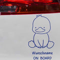 autoaufkleber-kleine-ente-mit-wunschnamen-blau